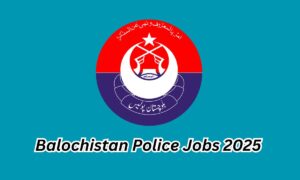 Balochistan Police Jobs 2025