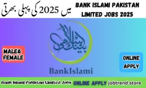 Bank Islami Pakistan Limited Jobs in Pakistan 2025