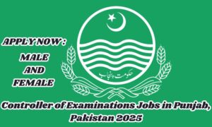 Controller of Examinations Jobs in Punjab, Pakistan 2025