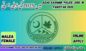 Azad Kashmir Police Jobs in Pakistan 2025