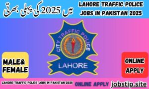 Lahore Traffic Police Jobs in Pakistan 2025