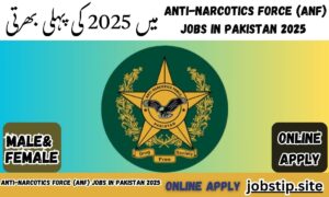 Anti-Narcotics Force (ANF) Jobs in Pakistan 2025