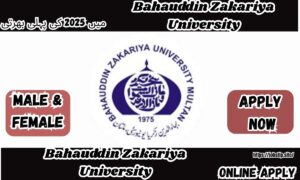 Exciting Career Opportunities at Bahauddin Zakariya University (BZU) Multan – Apply Now for the Latest Government Jobs in Pakistan